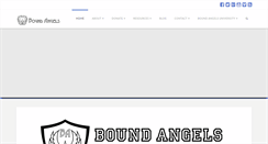 Desktop Screenshot of boundangels.org